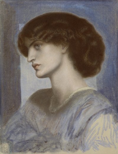 Portrait de Jane Morris, 1868-1874 - Dante Gabriel Rossetti