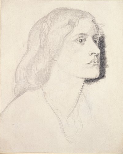 Portrait de Mlle Ruth Herbert - Dante Gabriel Rossetti