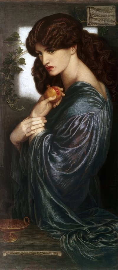 Proserpine - Dante Gabriel Charles Rossetti