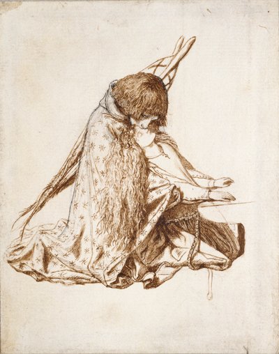 Sainte Cécile, vers 1850 - Dante Gabriel Rossetti