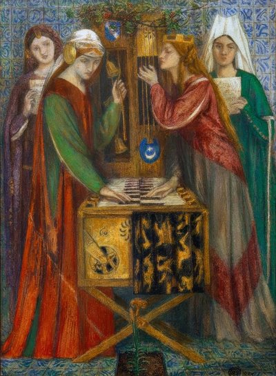 Le Placard bleu - Dante Gabriel Charles Rossetti