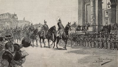Parade militaire à Macao pour l