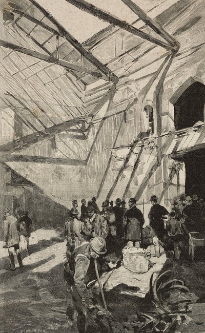 Restes du Théâtre israélien après l