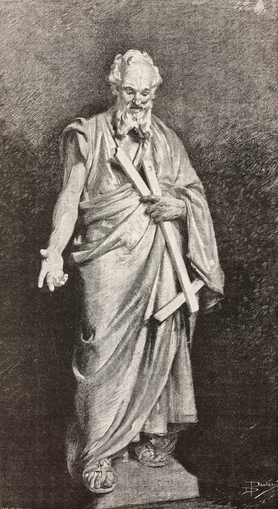La statue de Saint Thomas - Dante Paolocci