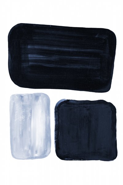 Blocs bleus minimalistes - Danushka Abeygoda