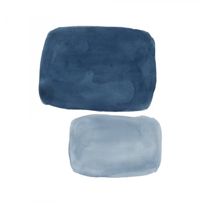 Formes bleues sereines - Danushka Abeygoda