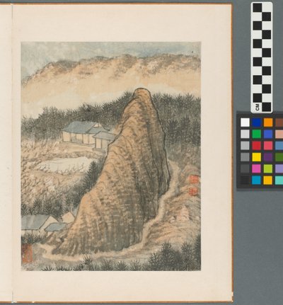 Réminiscences de la rivière Qinhuai, dynastie Qing - Daoji Shitao