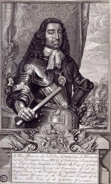 George Monck - David (after) Loggan