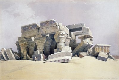 Kom Ombo, 21 novembre - David (after) Roberts