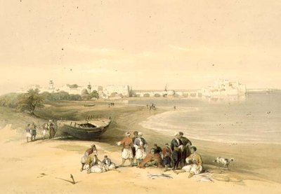 Sarda, ancienne Sidon, 28 avril 1839, planche 73 du Volume II de 