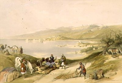 Sidon vers le Liban - David (after) Roberts