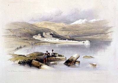 Ville de Tibériade vers le Liban, planche 35 du Volume I de 