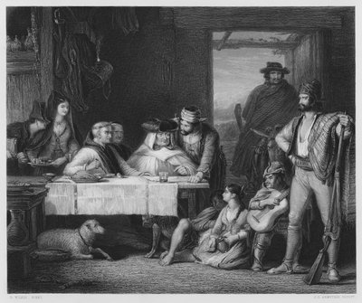 Un Conseil de Guerre de guérilla, dans une posada espagnole, d