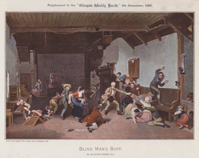 Colin-maillard - David (after) Wilkie