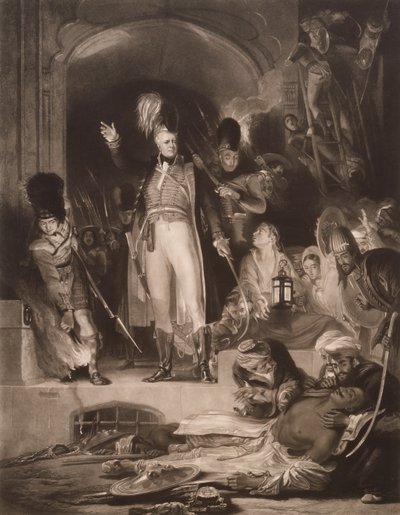 Sir David Baird découvrant le corps de Tipu Sultan - David (after) Wilkie