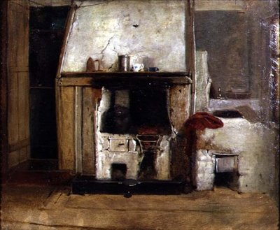 Un foyer de cuisine - David (follower of) Wilkie