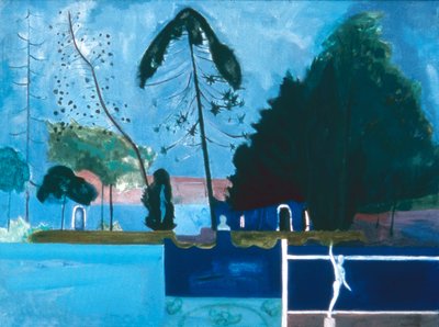 Dans un jardin, Lisbonne - David Alan Redpath Michie