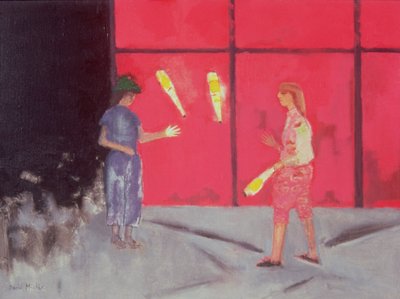 Jongleurs au Beaubourg - David Alan Redpath Michie