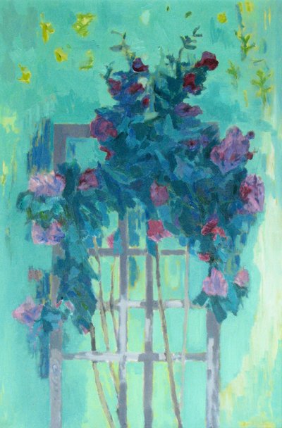 Trellis de roses - David Alan Redpath Michie
