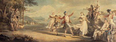 Une Danse des Highlands - David Allan