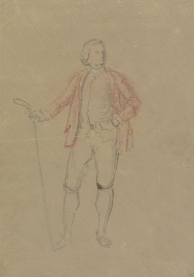 Étude pour le portrait de William Inglis - David Allan