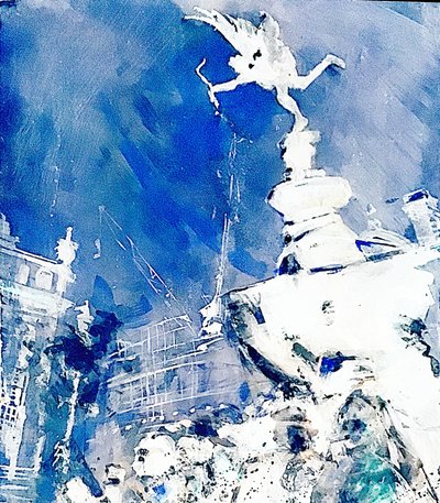 Blue Eros à Londres - David Antonides