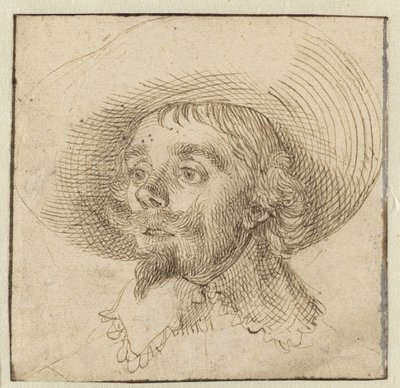 Portrait de Hendrick Cornelisz Vroom (?) - David Bailly (attributed to)