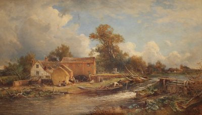 Forge Mill, rivière Tame, 1888 - David Bates