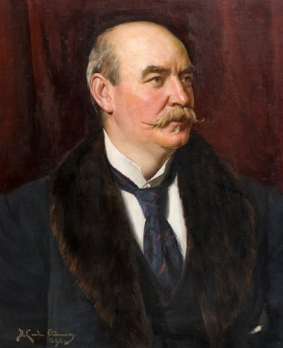 Portrait de James Russell (chimiste de Dundee) - David Comba Adamson