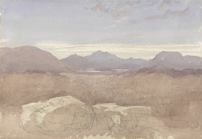 Vue montagneuse, nord du Pays de Galles - David Cox