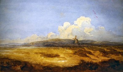 Un moulin à vent sur une commune - David Cox
