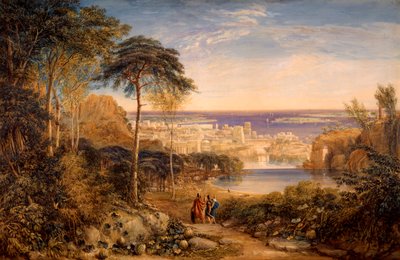Carthage : Énée et Achate - David Cox