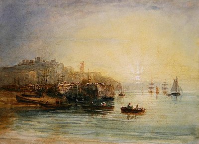 Bateaux de pêche à Douvres - David Cox