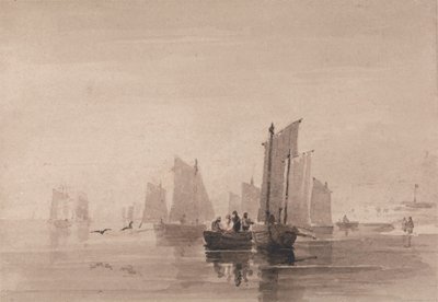 Pêche au large de Hastings - David Cox