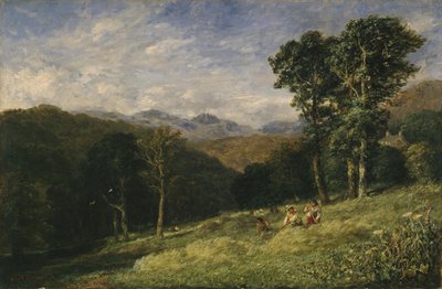 Fenaison près de Conway - David Cox
