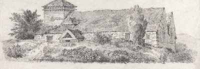 Église de Llanfair, nord du Pays de Galles pour Un traité sur la peinture de paysage et l