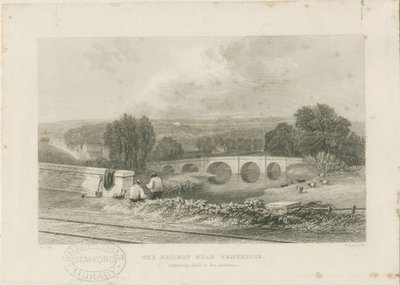 Ville de Penkridge - Chemin de fer et pont Bull - David Cox