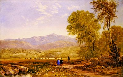 Vue de Snowdon, Capel Curig - David Cox