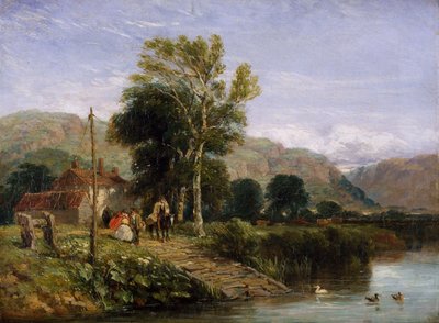 En attendant le ferry, 1845 - David Cox