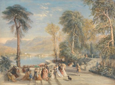 Windermere pendant la régate - David Cox