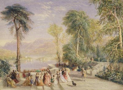 Windermere pendant la régate - David Cox