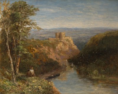 Château de Kilgerran, Pembrokeshire - David Cox the elder