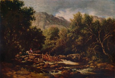 Sur le Lledr, vers 1844 - David Cox the elder