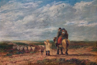 Le carrefour, 1850 - David Cox the elder