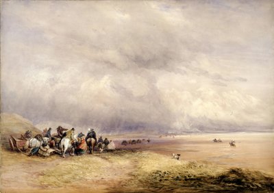 Ulverston Sands, 1835 - David Cox the elder