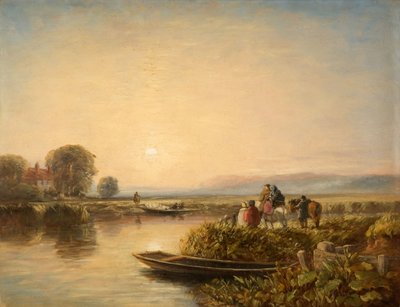 En attendant le ferry - Matin - David Cox the elder