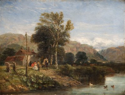 En attendant le ferry, 1845 - David Cox the elder