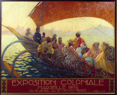 Colonialisme : affiche pour l