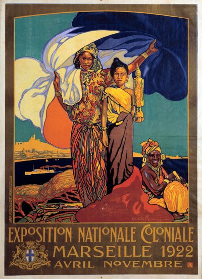 Colonialisme : affiche pour l