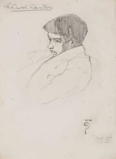 Portrait de George Dutch Davidson - David Foggie